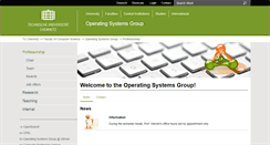 Desktop Screenshot of osg.informatik.tu-chemnitz.de