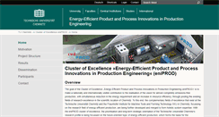 Desktop Screenshot of eniprod.tu-chemnitz.de