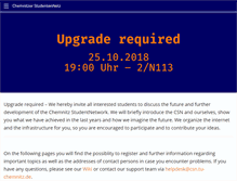 Tablet Screenshot of csn.tu-chemnitz.de